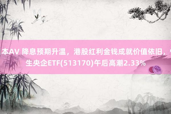 日本AV 降息预期升温，港股红利金钱成就价值依旧，恒生央企ETF(513170)午后高潮2.33%