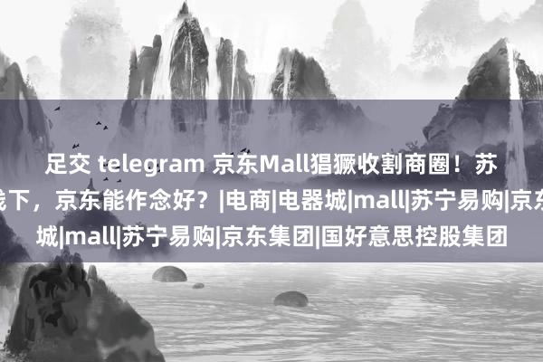 足交 telegram 京东Mall猖獗收割商圈！苏宁国好意思作念不好的线下，京东能作念好？|电商|电器城|mall|苏宁易购|京东集团|国好意思控股集团